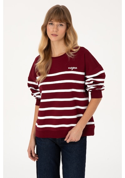 U.s. Polo Assn. Kadın Bordo Sweatshirt 50313572-vr014 Bordo