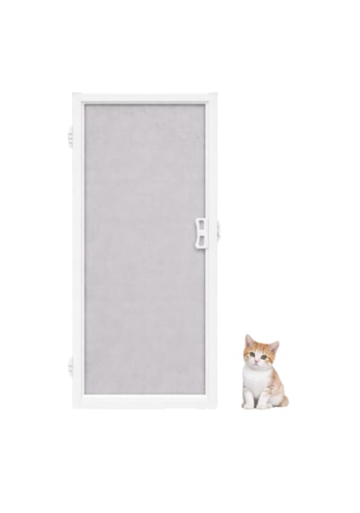 Menteşeli Pencere Kedi Sinekliği En:0-70 Cm X Boy:0-130 Cm Demir, Ahşap,pimapen,alüminyum İle Uyumlu Çok Renkli