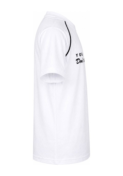 Trender Enjeksiyon Baskı Beyaz Erkek Çocuk T-shirt 8031