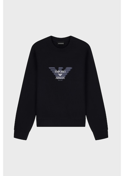 Emporio Armani Pamuklu Yuvarlak Yaka Sweat Erkek Sweat Em007315 Af10013 Uc001 Siyah