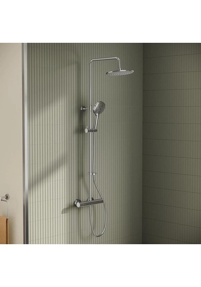 Artema A47200 AquaHeat Joy 220 Termostatik Duş Sistemi Krom