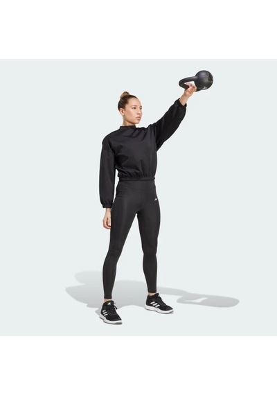 Adidas Yoga Essentials Cover-up Kadın Sweatshirt Jm4488 Siyah