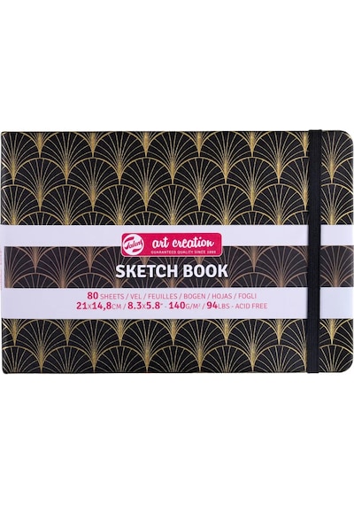 Talens Art Creation Deco Sketch Book Eskiz Defteri 140 Gr 21x14.8 Cm 80 Yaprak 9314155m