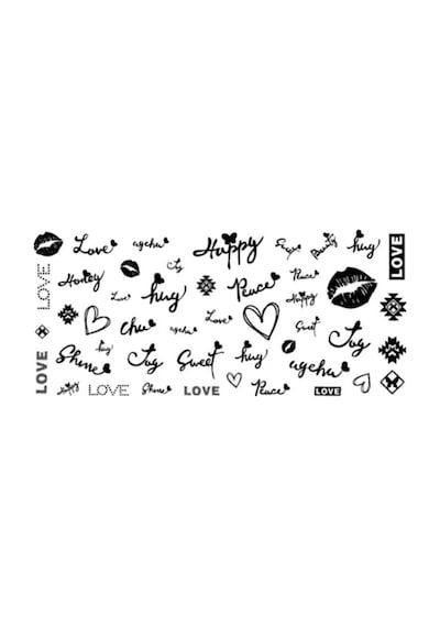 Nail Art Stampa Plakası Stamper Desen Baskı Paleti