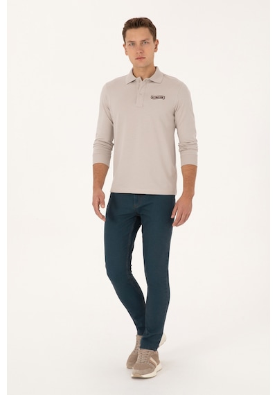 U.s. Polo Assn. Erkek Taş Sweatshirt 50315454-vr049 Tas