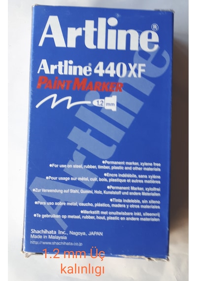 Paint Marker / Metal Üzerine Yazan Kalem Beyaz 1.2 Mm 12 Adetli K Beyaz