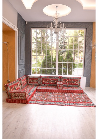 Şark Köşesi Odası Takımı Konsepti Kırmızı Şili Modeli Koltuk Takımı Sünger Dahil 10 Parça Şark Köşesi Odası Takımı Konsepti Kırmızı Şili Modeli Koltuk Takımı Sünger Dahil 10 Parça