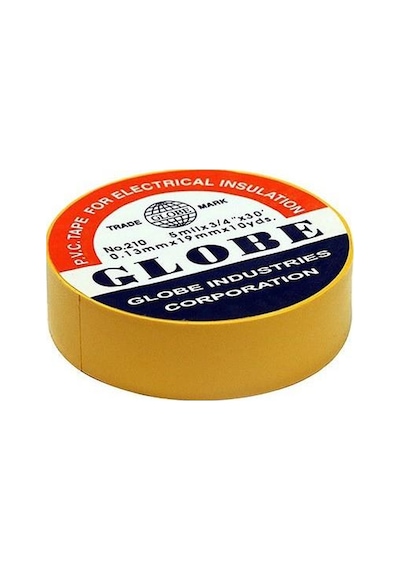 Globe Sarı Izole Bant 10 Adet
