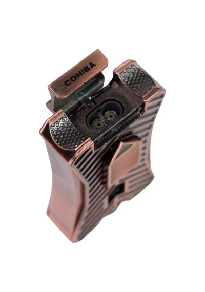 Cohiba Çift Torch Pürmüz Bronz Puro Çakmağı