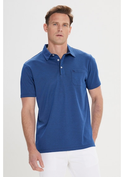 AC&Co / Altınyıldız Classics Erkek Lacı Comfort Fit Rahat Kesim Polo Yaka Pamuklu Kısa Kollu Tişört Lacı Lacivert AC&Co / Altınyıldız Classics Erkek Lacı Comfort Fit Rahat Kesim Polo Yaka Pamuklu Kısa Kollu Tişört Lacı Lacivert