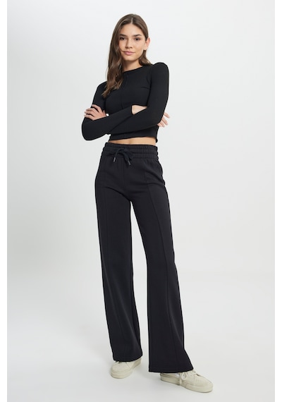 Wrangler Regular Fit Normal Kesim Geniş Paça Antrasit Sweatpant Eşofman Altı W242770XV6 Siyah Wrangler Regular Fit Normal Kesim Geniş Paça Antrasit Sweatpant Eşofman Altı W242770XV6 Siyah