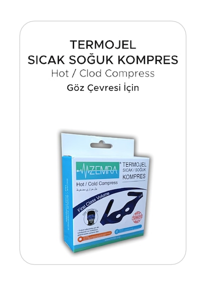 Zemra Göz Çevresi için Sıcak Soğuk Kompres