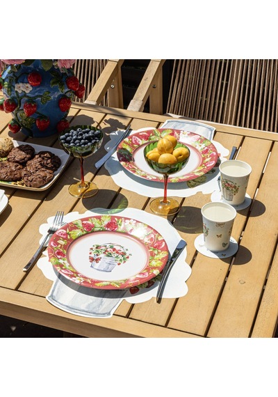 Picnic Kağıt Amerikan Servis 39x41 Cm 12'li Paket Beyaz