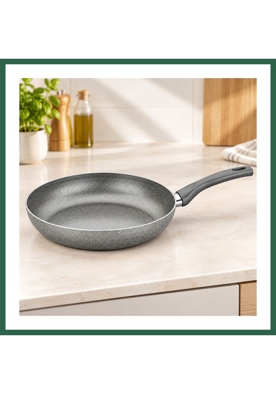 Bezos Granit Tava 30 Cm Tek Saplı Bzs01