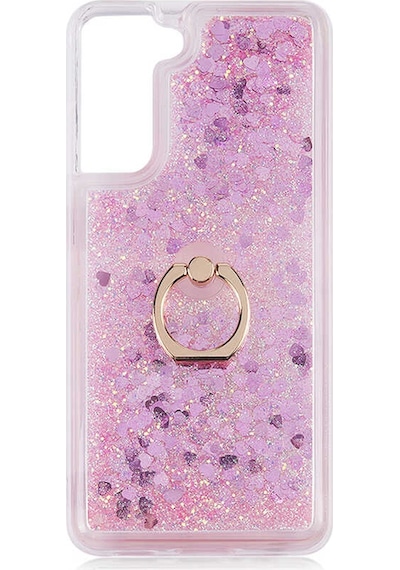 Subutu Galaxy S21 Fe Kılıf Sbt Milce Kapak - Pembe Pembe