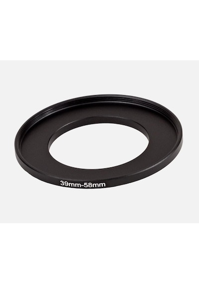 39mm 58mm Step-up Ring Adaptör 39mm Lens İçin 58mm Filtre Dönüştürücü Halka Uv, Cpl, Nd Filtre Uyumlu