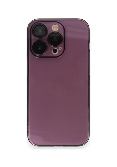 Newface - 239 - iPhone Uyumlu 14 Pro Kılıf Armada Lensli Kapak - - Csmo-tex - Derin Mor