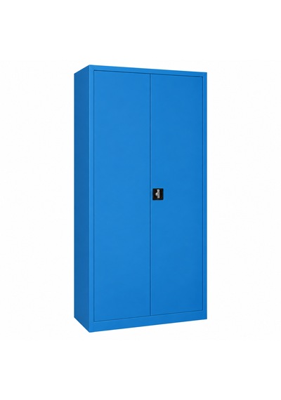 Galvanizli Metal Malzeme Dolabı Mavi