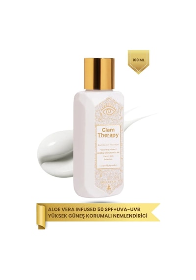 Glam Therapy Solar Embrace Aloe Vera Infused Yüz Ve Vücut Nemlendirici Güneş Kremi 50 Spf 100ml