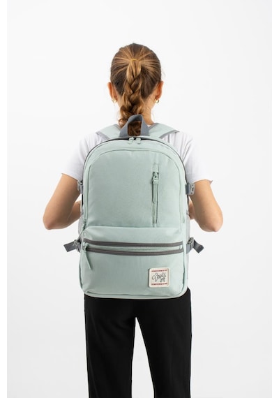 Ventis Unisex Okul Çantası Lise Ortaokul Sırt Çantası 43 30 Cm Ortopedik Sırt Çok Cepli Vnt3-c Mavi