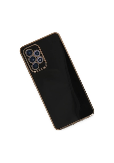 Samsung Galaxy A52 Kılıf Volet Silikon - Siyah 0.2M-Çok Renkli