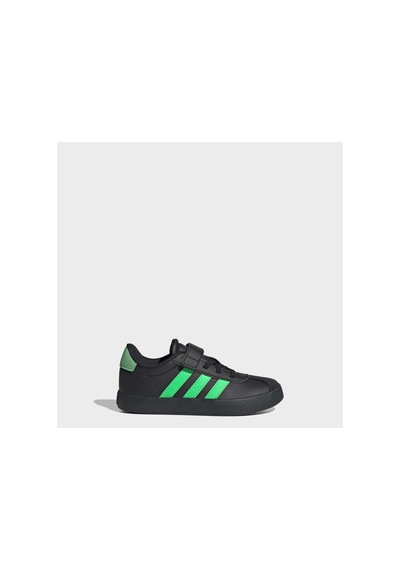 Adidas Vl Court 3.0 El C Unisex Çocuk Sneaker Kk4548 Siyah / Screaming Yeşil / Carb Adidas Vl Court 3.0 El C Unisex Çocuk Sneaker Kk4548 Siyah / Screaming Yeşil / Carb