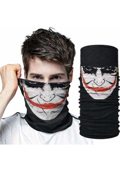 Erturkstore Mey İthalat Joker Desenli Çok Amaçlı Buff Yüz, Boyun Ve Bandana Maskesi 5 No -