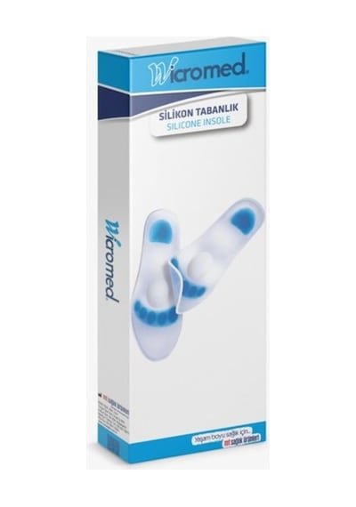 Wicromed Silikon Ortopedik Tabanlık No:3 L Ayakkabı Tabanlığı