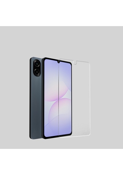 Noktaks - Galaxy A07 Uyumlu - Ekran Koruyucu Maxi Glass Temperli Cam Koruma - T40304
