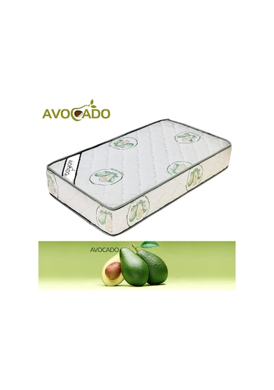 50 x 90 Avocado Soft Ortopedik Yaylı Bebek Yatağı 50 x 90 Yaylı Yatak