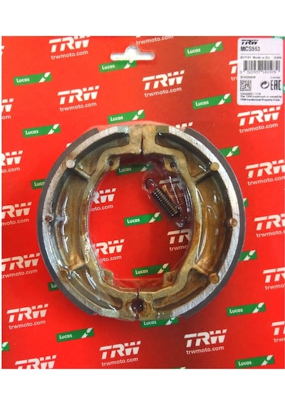 Yamaha Aerox 100 Cygnus 125 Ybr 125 Bws100 Arka Fren Kampana Balata Trw Mcs953