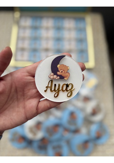 Giftableworkshop Bebek Hediyelik Magnet 20'li