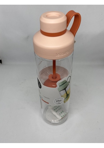 Shotay Tea Cup Süzgeçli Tritan Matara Pembe 680 Ml St- 6637