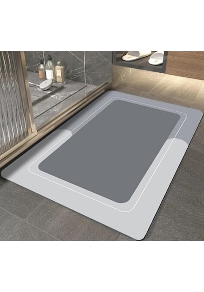 Dikdörtgen Süper Emici Banyo Paspası Muhtelif