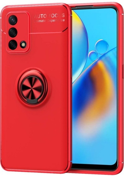 Oppo A74 Kilif Lens Yüzüklü Miknatisli Silikon Kapak 495615660