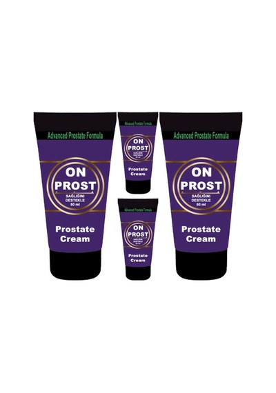Onprost Cream 50 Ml 4 Adet Erkeklere Özel Sorununa Destek Krem