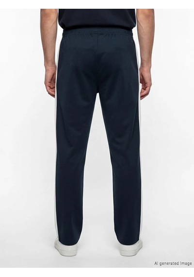 Lc Waikiki Lacivert Standart Kalıp Baskılı Unisex Eşofman Altı