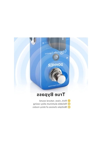 2As Dijital Çoklu Delay Pedalı, Ec1006 Modeli Açık Antrasit