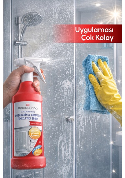 Doğal Duşakabin & Armatür Temizleyici Sprey 450 Ml 2'li Set Diğer