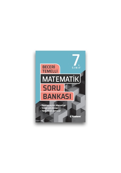 7. Sınıf Matematik Beceri Temelli Soru Bankası Tudem Yayınları
