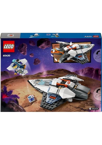 LEGO® City Yıldızlararası Uzay Gemisi 60430 6+ Yaratıcı Oyuncak Yapım Seti - 240 Parça