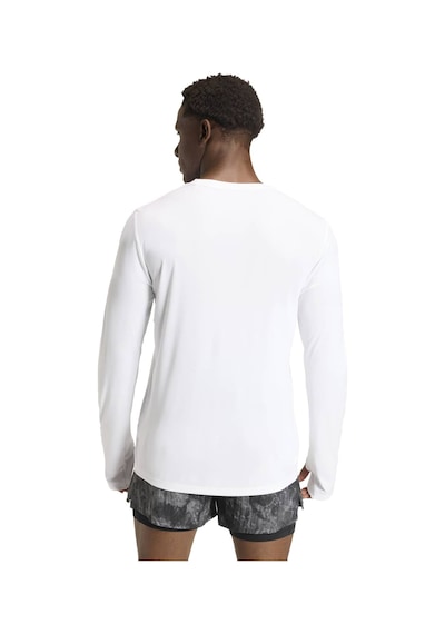 Whıte Adidas Erkek Koşu - Yürüyüş T-shirt Run Ess Ls M Ke8425 Beyaz
