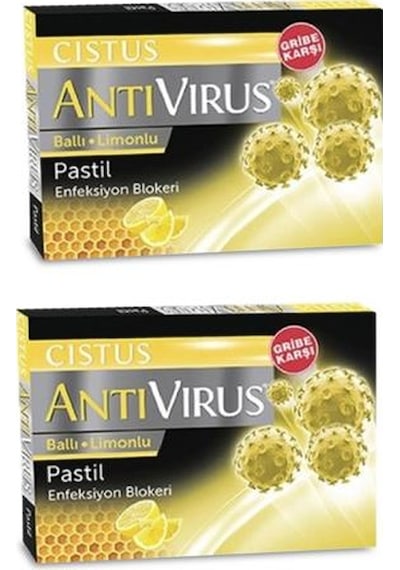 Cistus Ballı Limonlu 10'lu Pastil-2 Adet