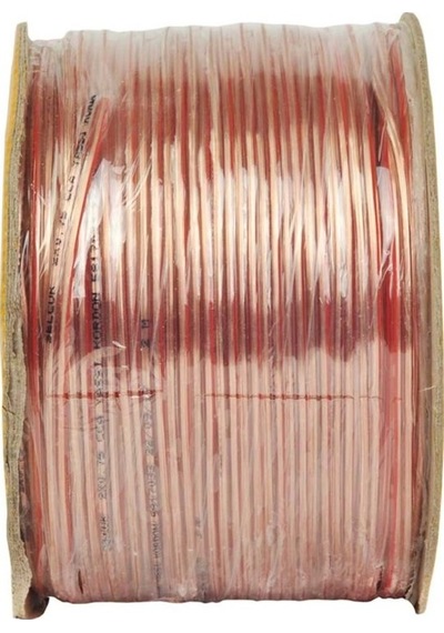Selçuk 2x0,75 Mm Hoparlör Kablosu Şeffaf