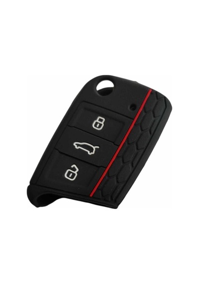 Silikon Anahtar Kılıfı Seat Skoda Vw Golf Leon Polo Ibiza Süper B Passat Tiguan Alteca Arona