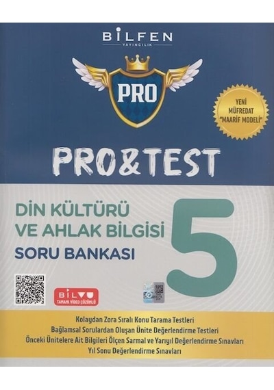 Bilfen 5.sınıf Pro&test Din Kültürü Ve Ahlak Bilgisi Soru Bankası Yeni Müfredat