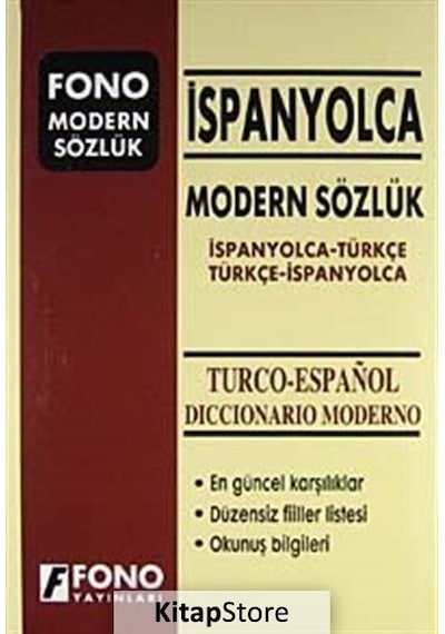 Ispanyolca Modern Sözlük Ispanyolca-Türkçe/Türkçe-Ispanyolca