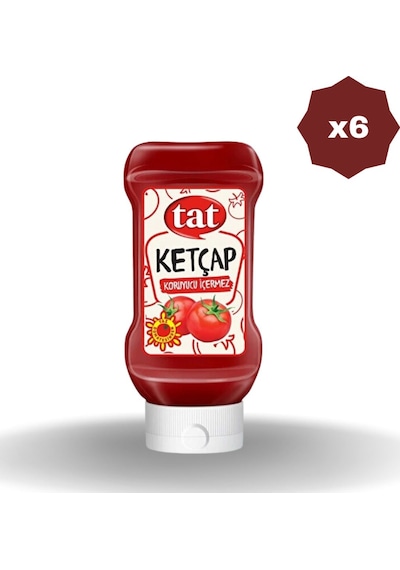 Tatlı Ketçap 390 Ml - 6 Adet