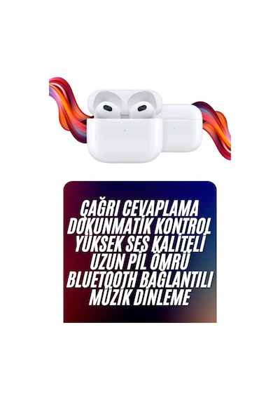 Yeni Nesil Kulak İçi Bluetooth Kulaklık Kablosuz Sesli Asistan