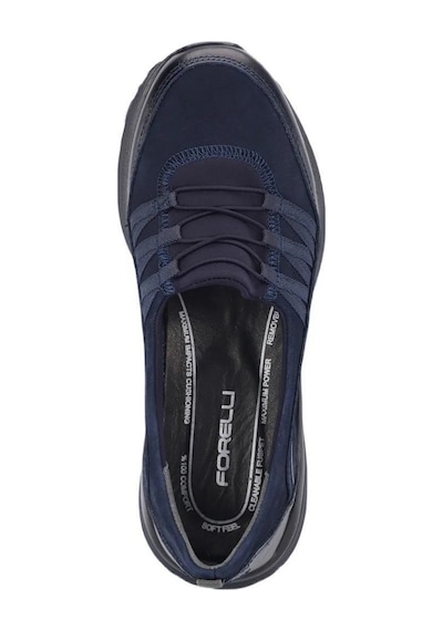 Forelli 46704-g Riba Lacivert Kadın Comfort Deri Ayakkabı 6542 Çok Renkli